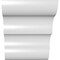 Ekena Millwork 5-in. W x 6-in. D x 6-in. H Ozark Architectural Grade PVC Knee Brace BRCP05X06X06OZK - alternate 2